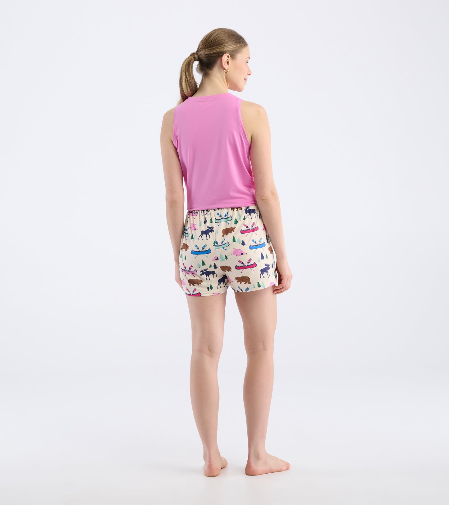 Women's Sketch Country Pajama Shorts