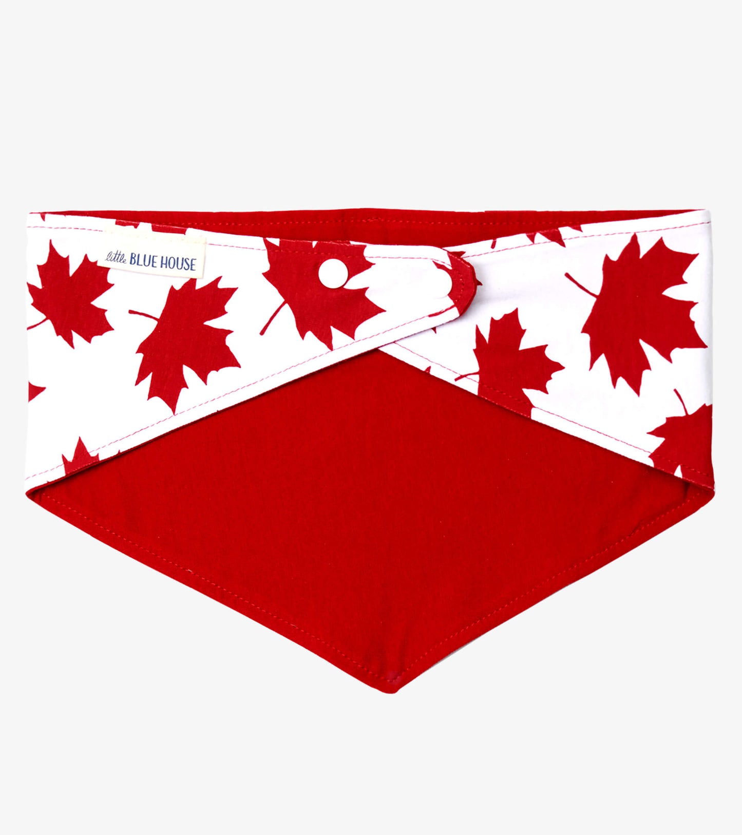 Dog Bandana - Red Maple Leaf Hatley Little Blue House