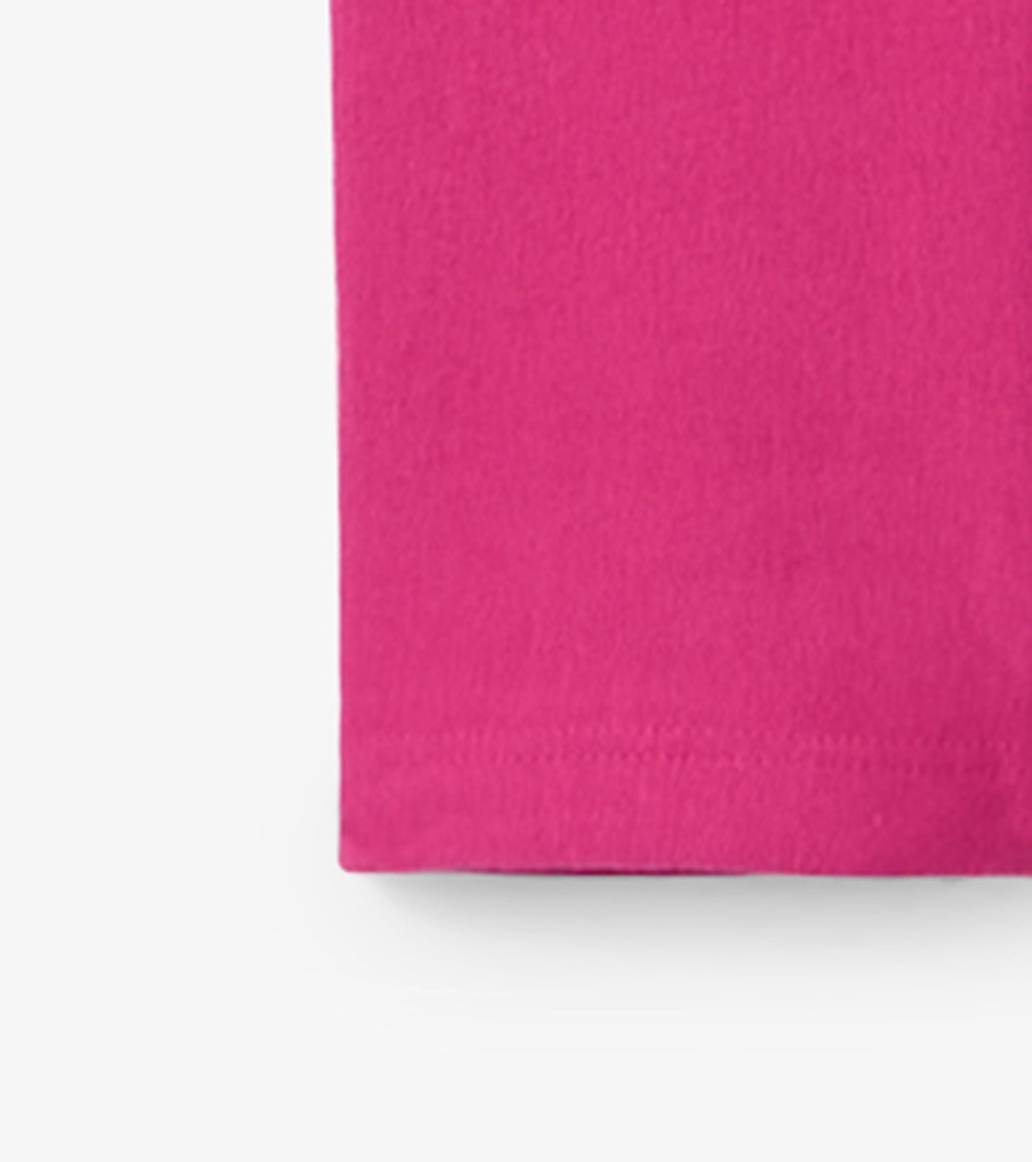 Magenta cozy leggings made from soft material, suitable for girls, featuring a simple design.