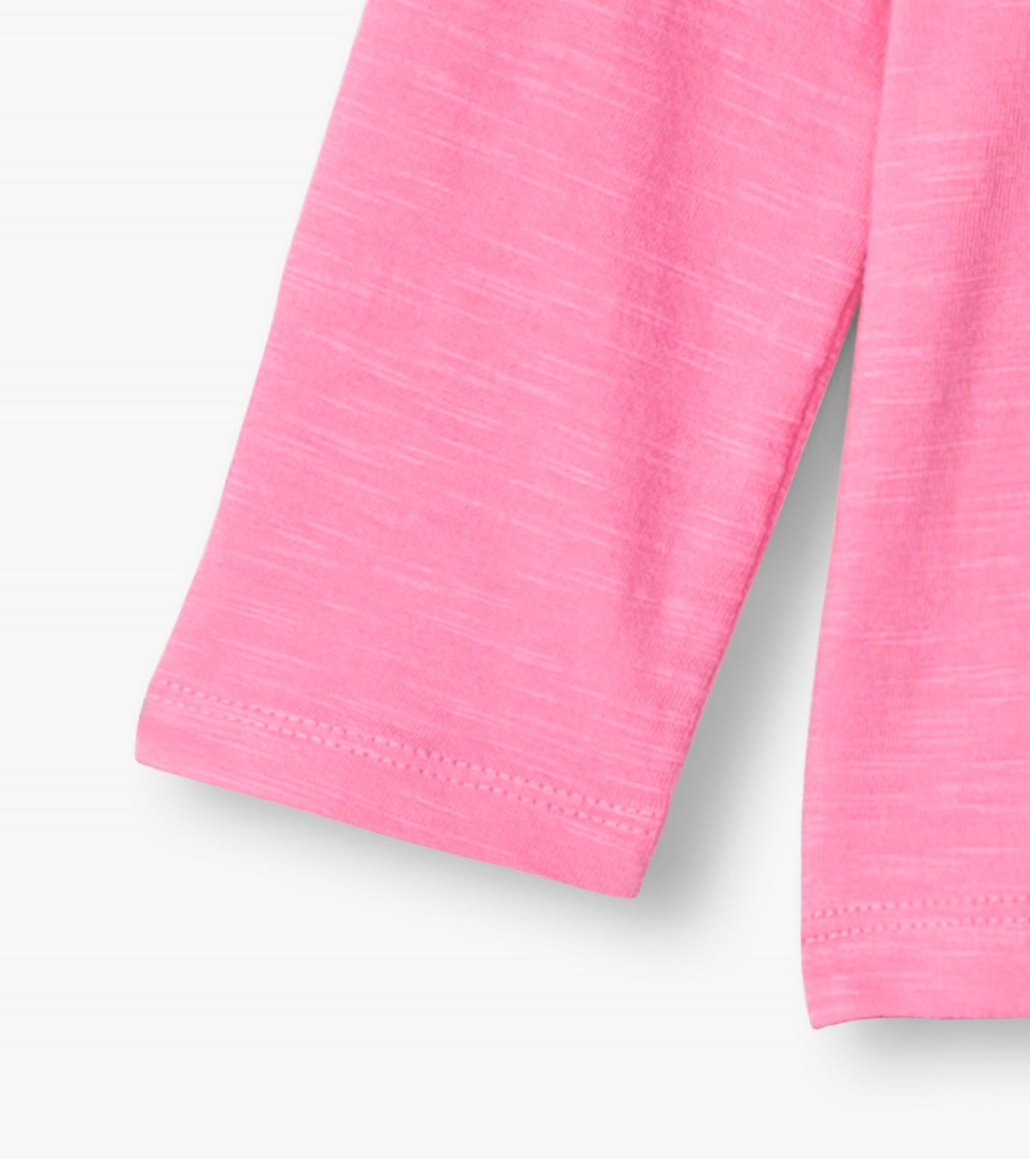Light pink long sleeve t-shirt for baby and toddler girls, featuring a soft fabric and a comfortable fit.