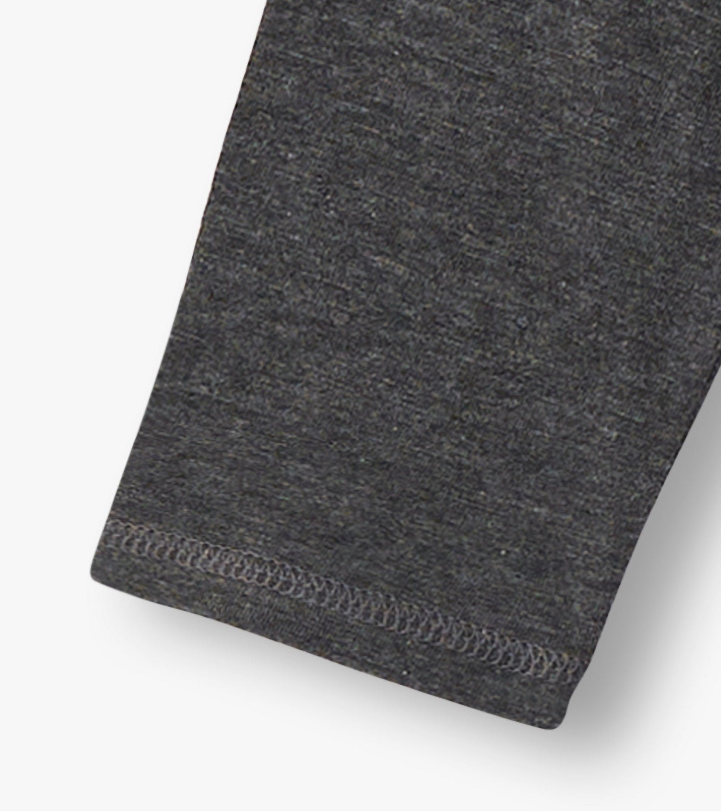 Dark gray long sleeve T-shirt with a soft texture, featuring a glow-in-the-dark T-Rex design.