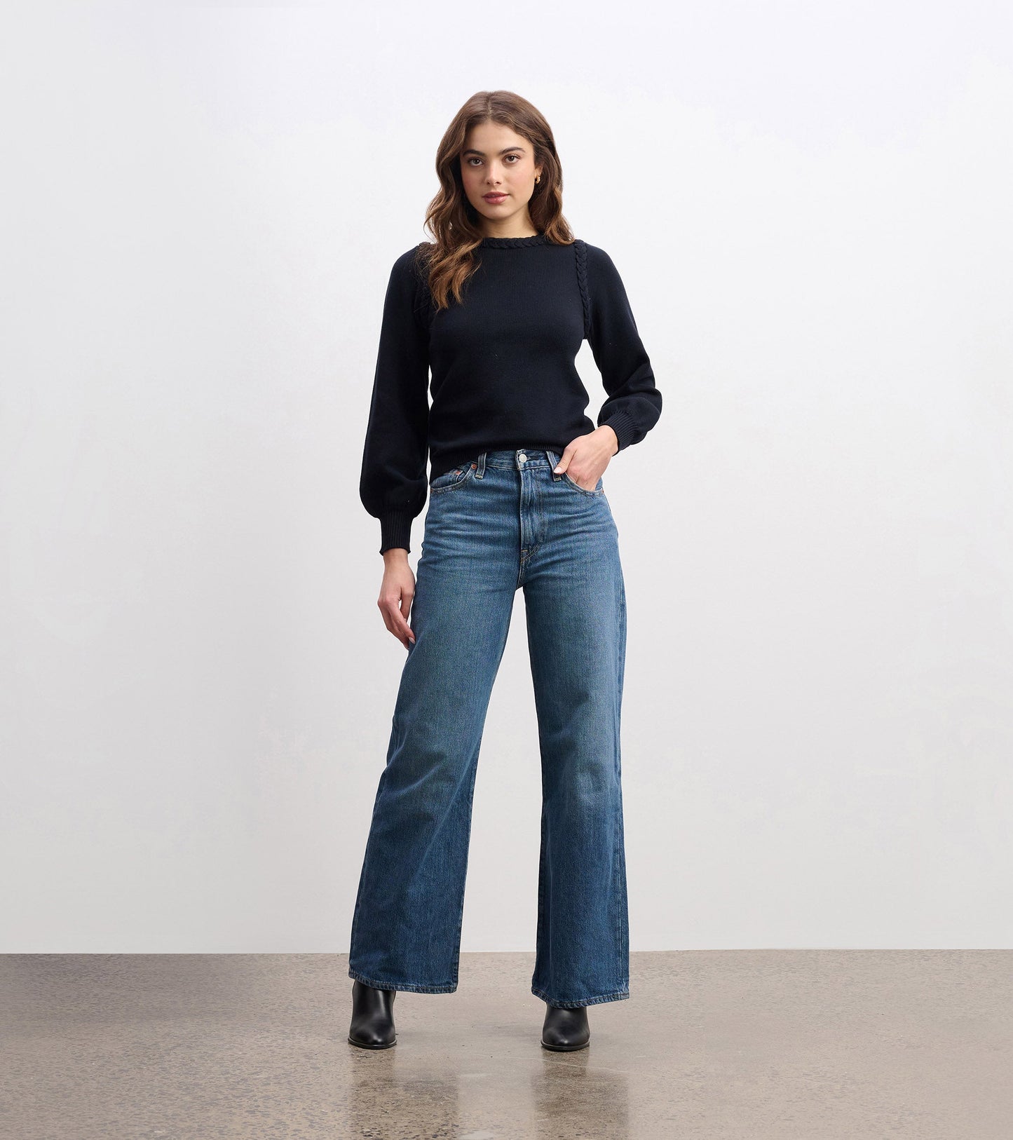 Braided Jumper - Black