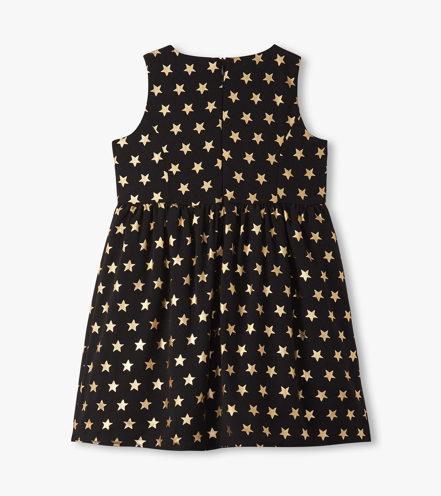 Girls Gold Stars Princess Dress