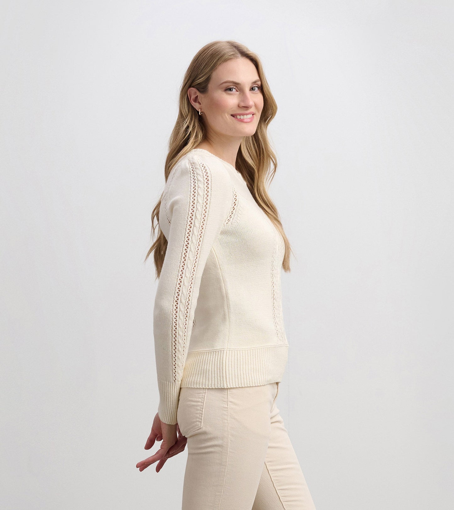 Phoebe Jumper - Cream