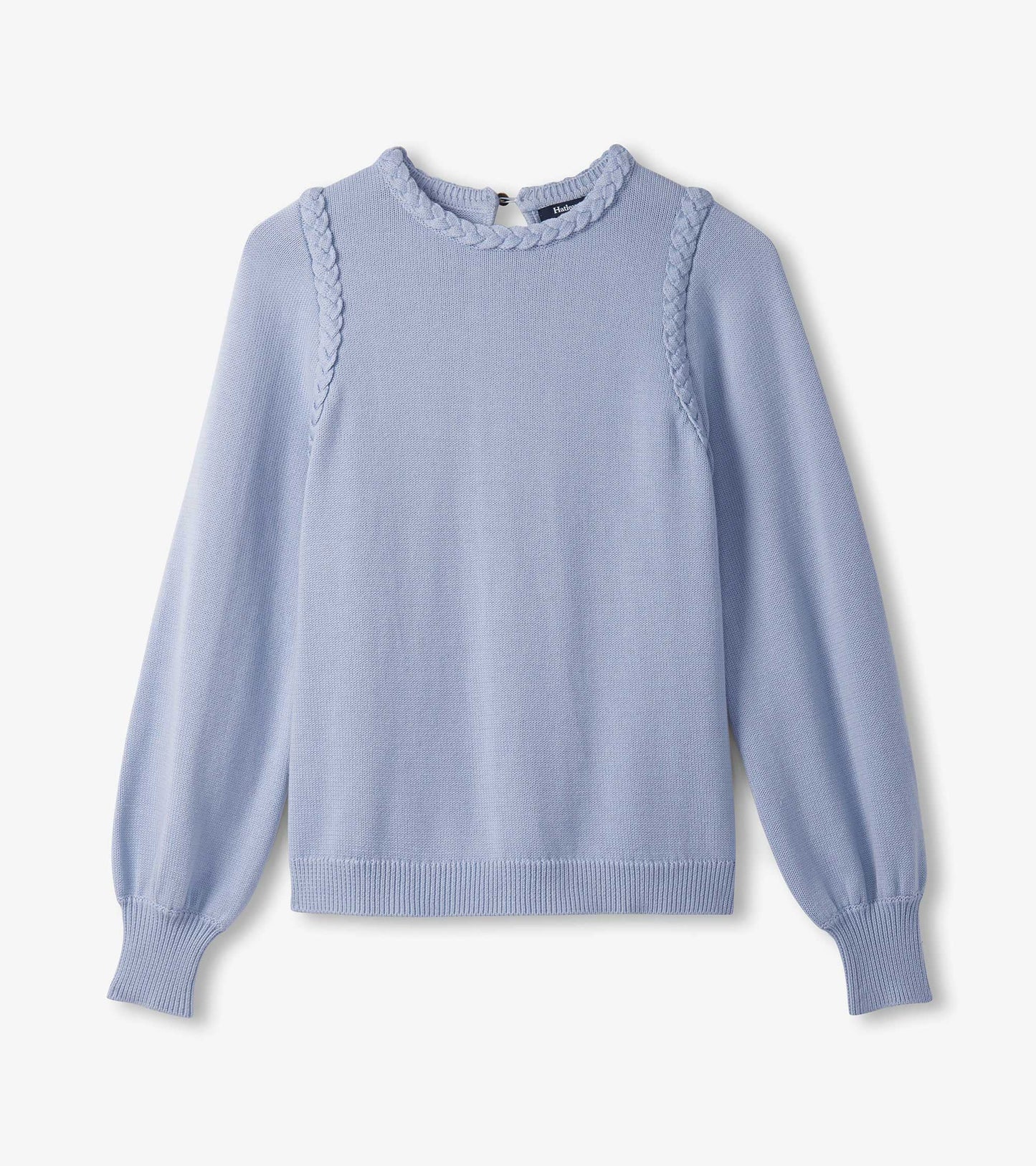 Braided Jumper - Bright Denim Blue