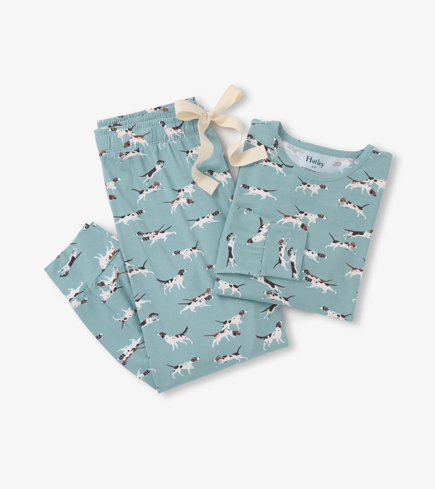 Women's Hunting Dogs Bamboo Pyjama Set