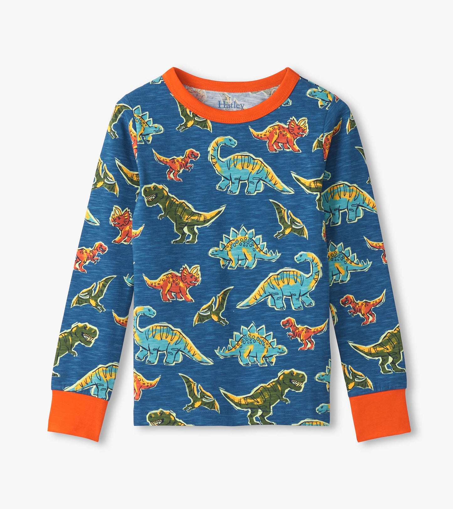 Boys Dino Roar Cotton Pyjama Set