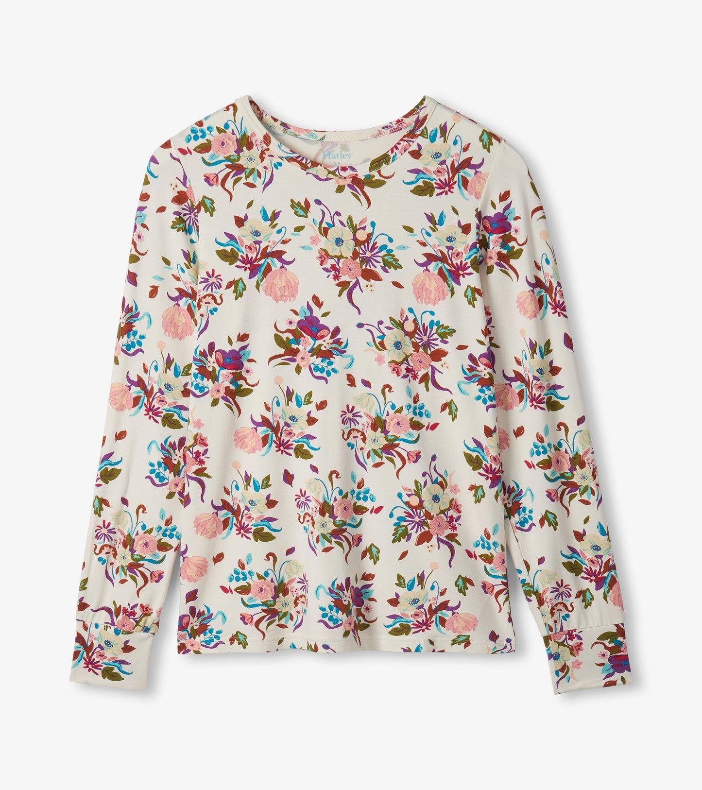 Women's Fall Floral Bamboo Pyjama Set