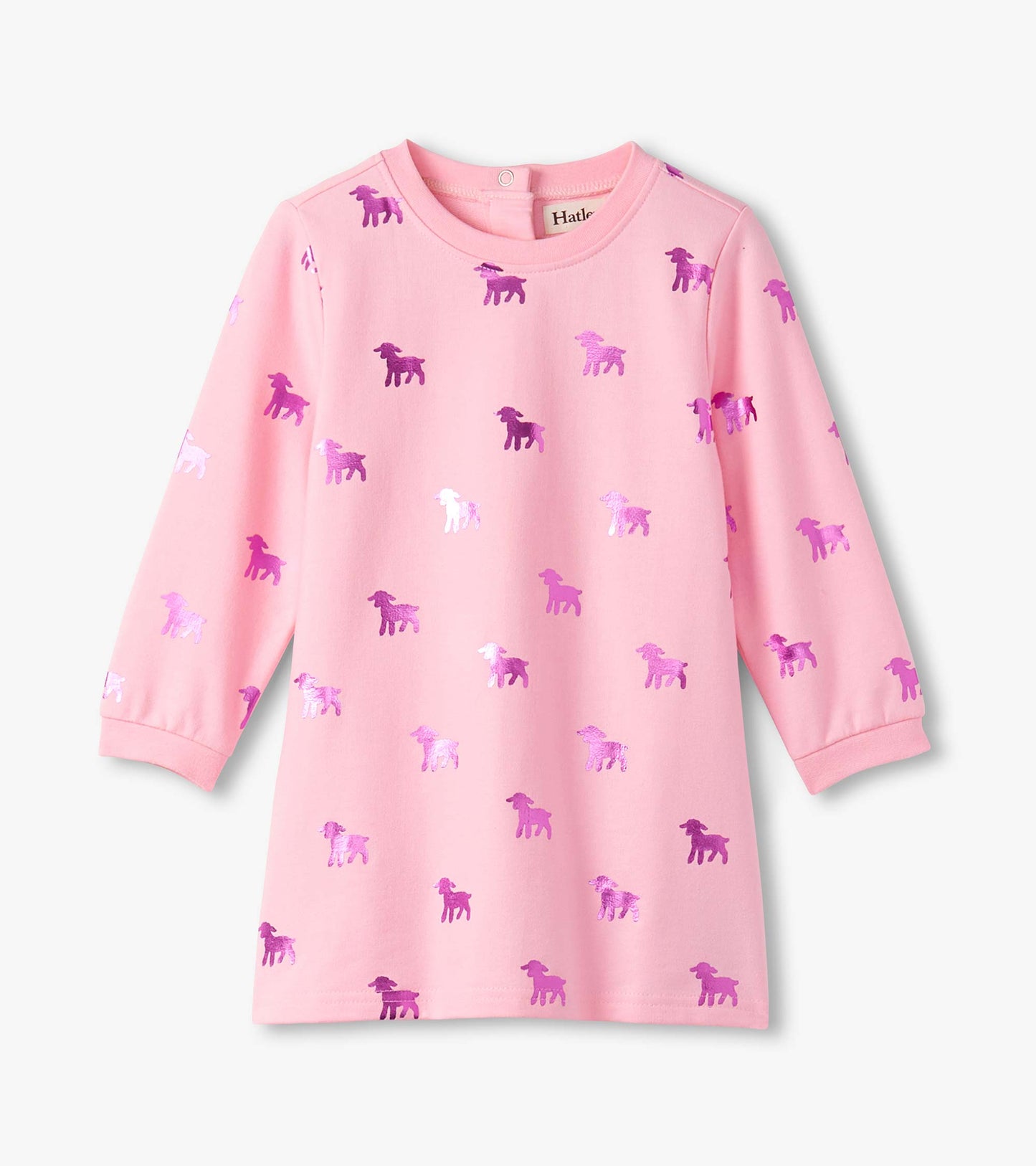 Baby & Toddler Girls Lamb Silhouette Dress and Legging Set