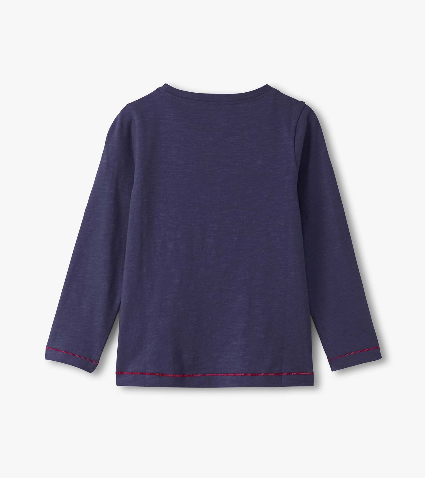 Girls Falling Hearts Long Sleeve Graphic Tee
