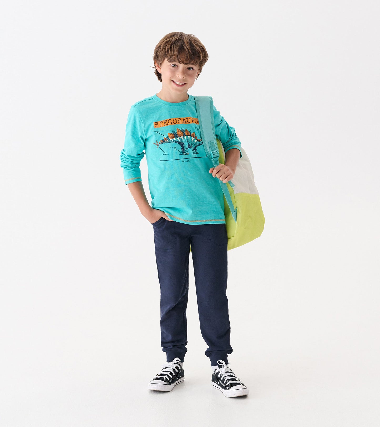 Boys Patriot Blue Polar Fleece Joggers