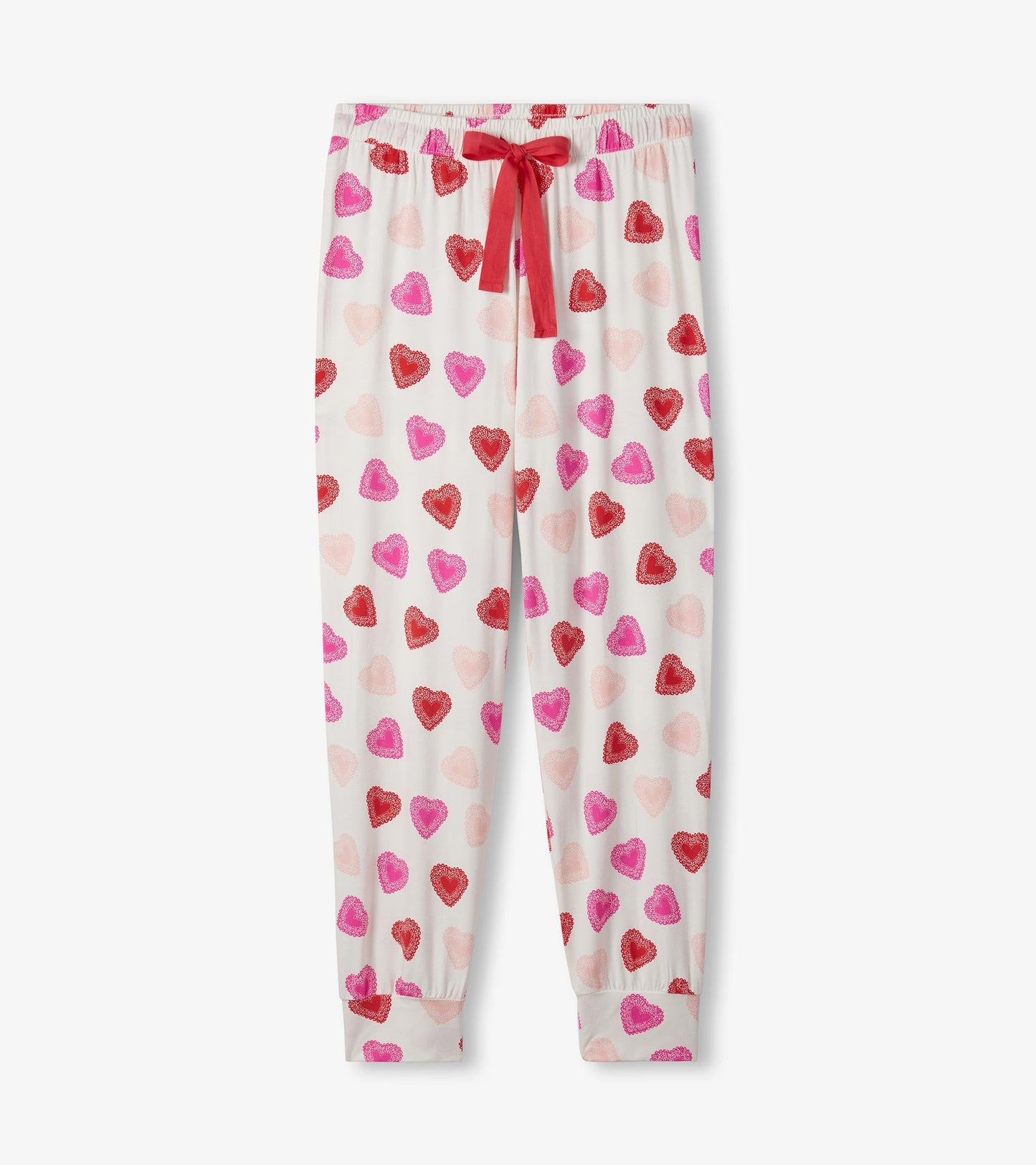 Women's Cut Out Hearts Bamboo Pyjama Set
