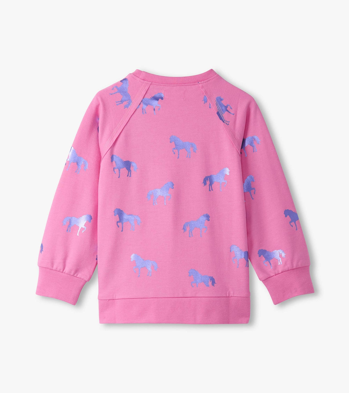 Girls Shimmer Horses Sweater