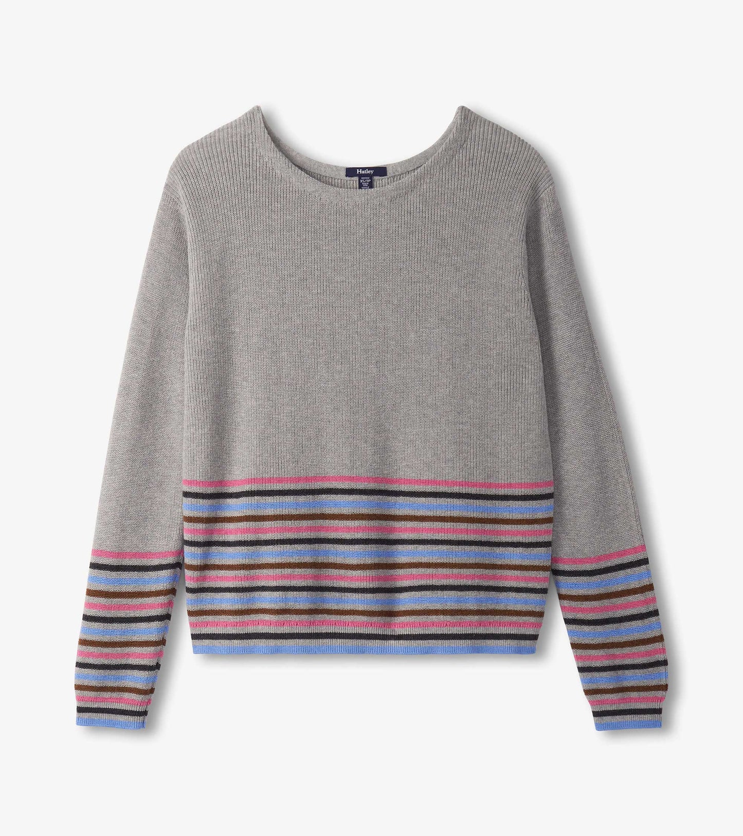 Devon Jumper - Autumn Stripes