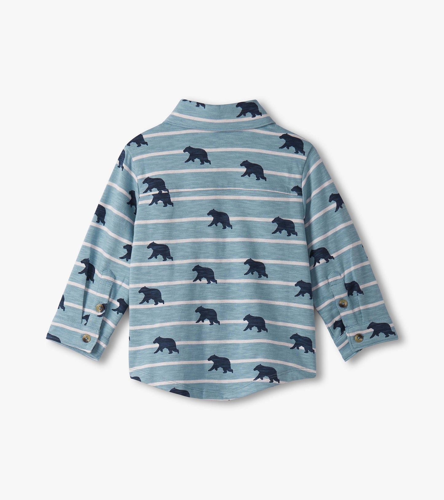 Baby & Toddler Boys Bear Button Down Shirt