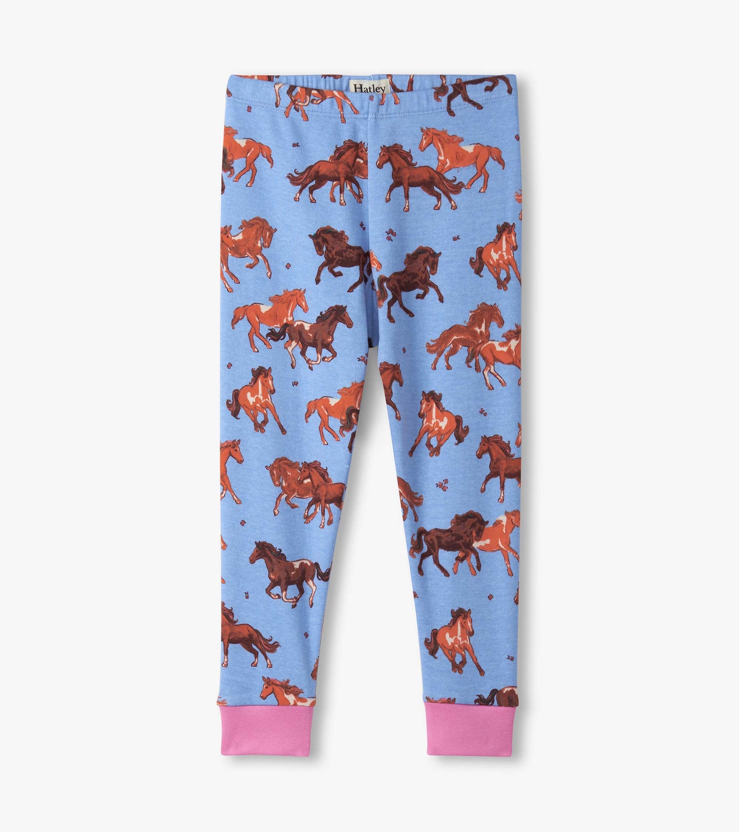 Girls Tinsel Horses Cotton Pyjama Set