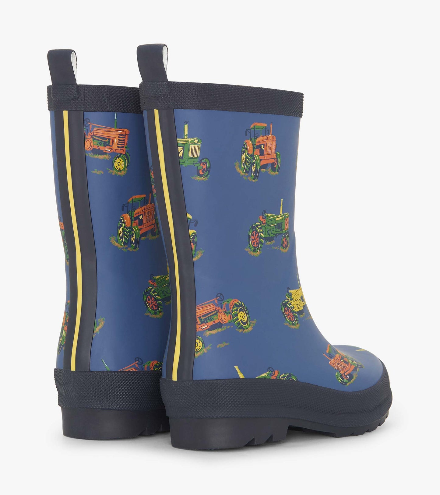 Boys Landscape Tractors Matte Wellies