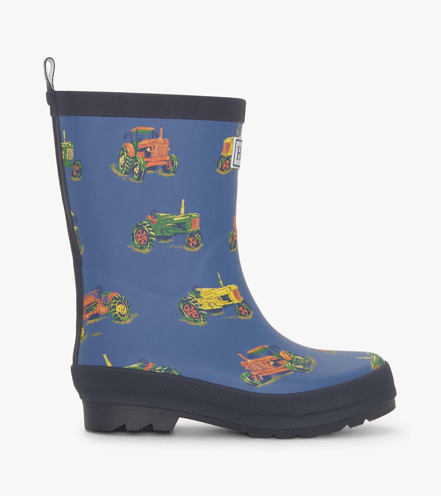 Boys Landscape Tractors Matte Wellies