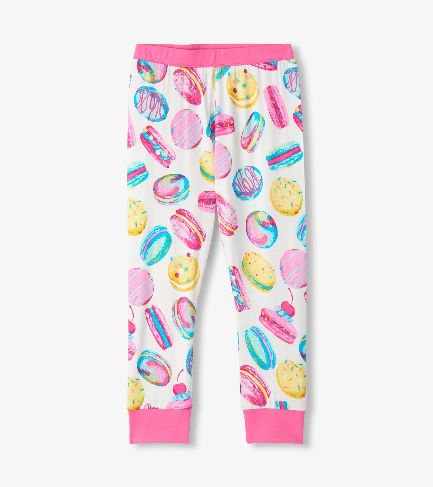 Girls Macaron Bamboo Pyjama Set