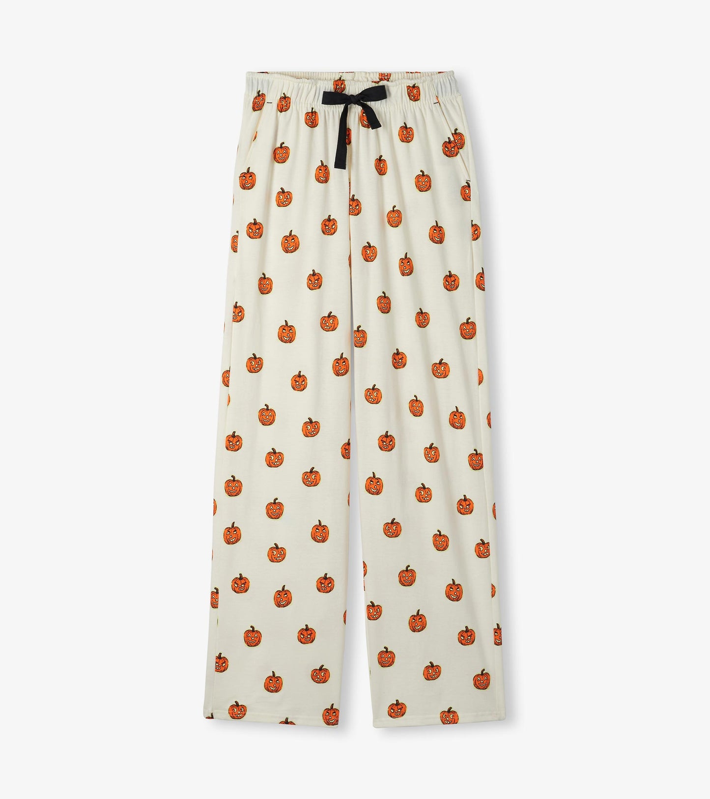 Women's Glowing Pumpkins Two Piece Pyjama Set