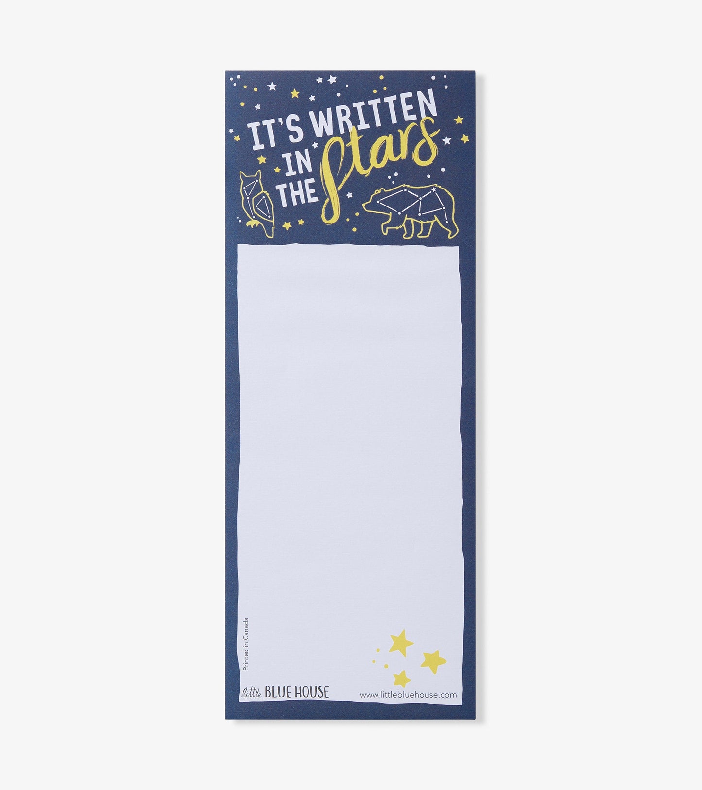 It's Written in the Stars Magnetic Notepad