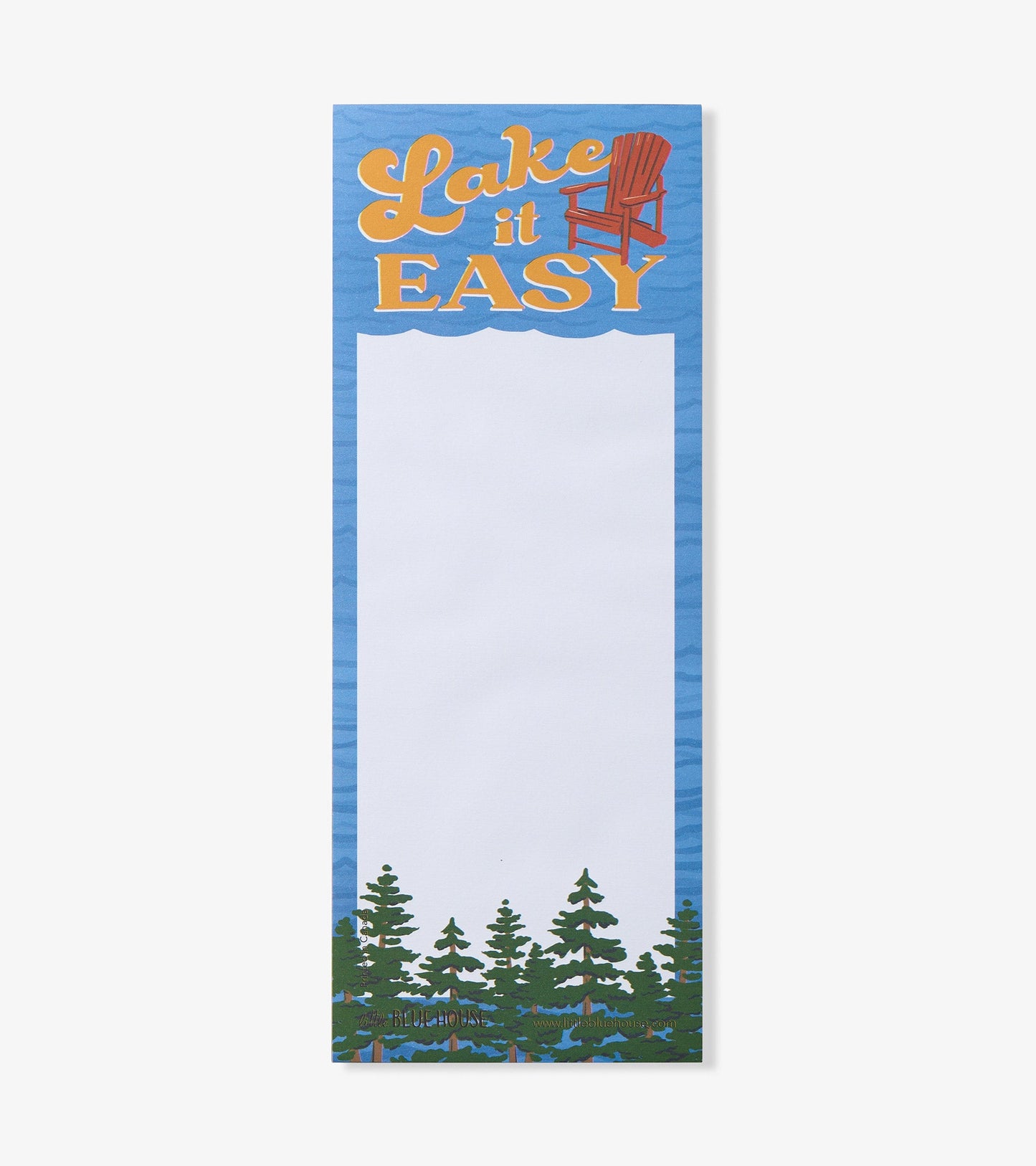 Lake It Easy Magnetic Notepad