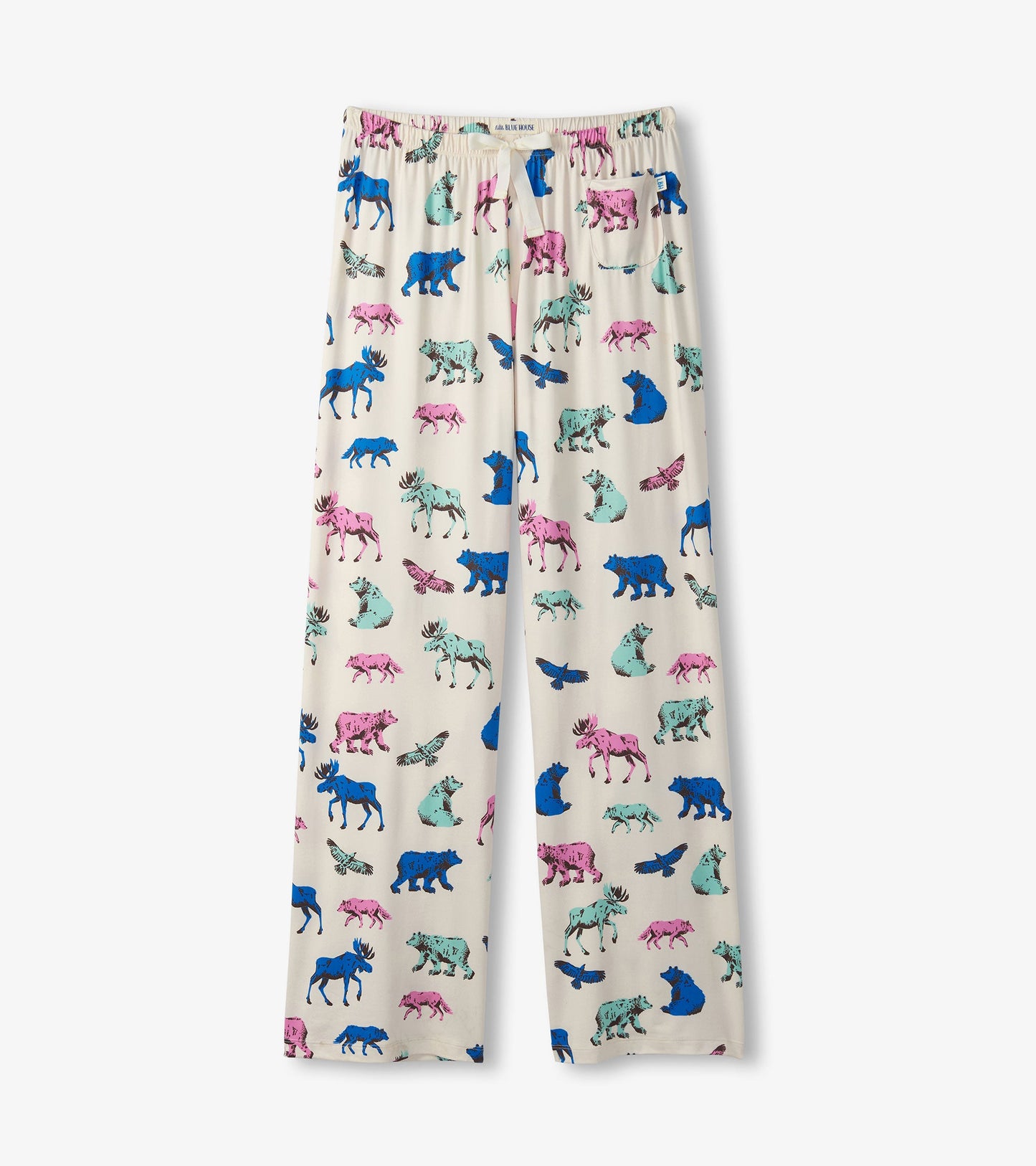Women's Woodland Animals Jersey Pajama Pants