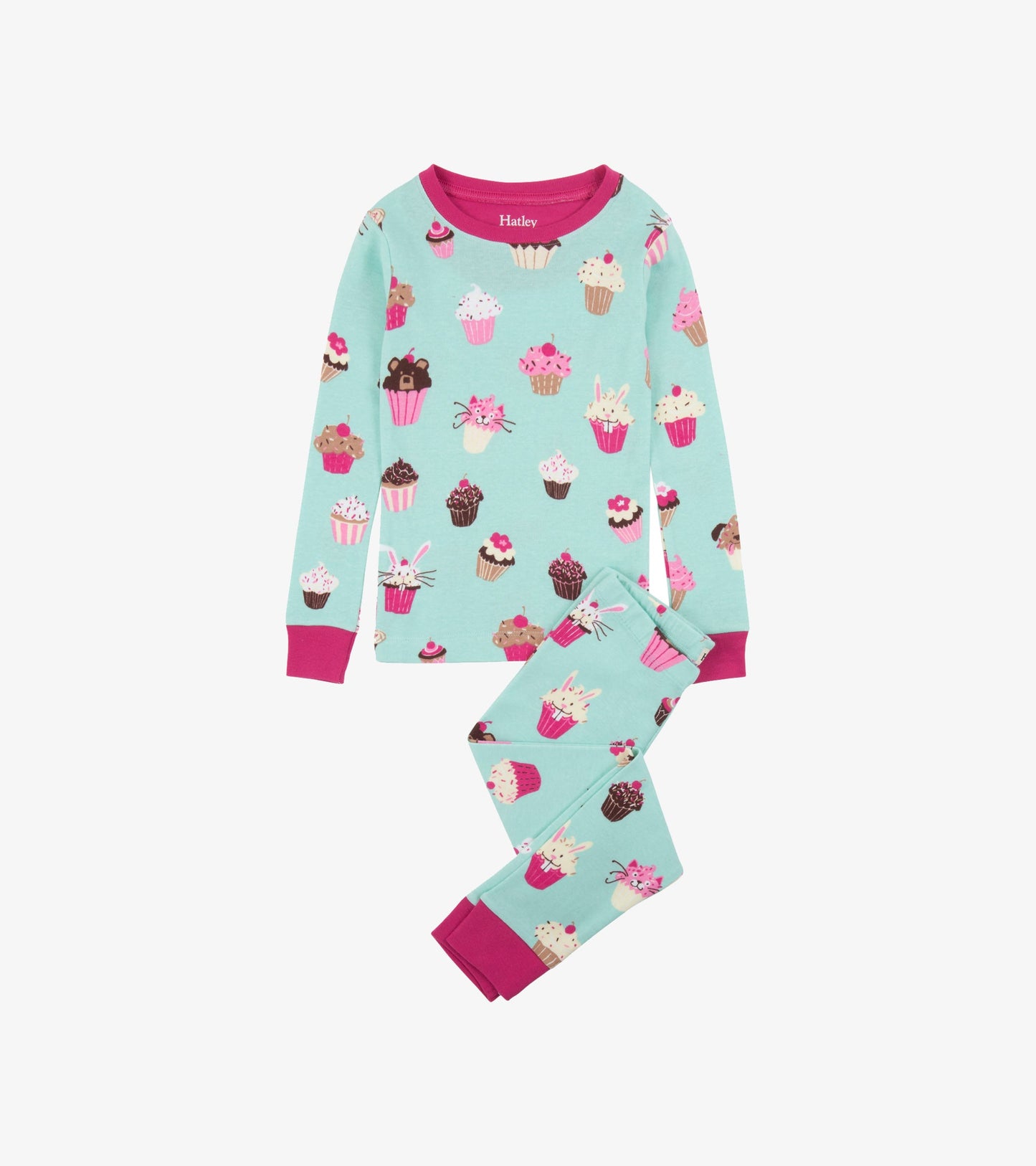 Cute Cupcakes Organic Cotton Pyjama Set Hatley