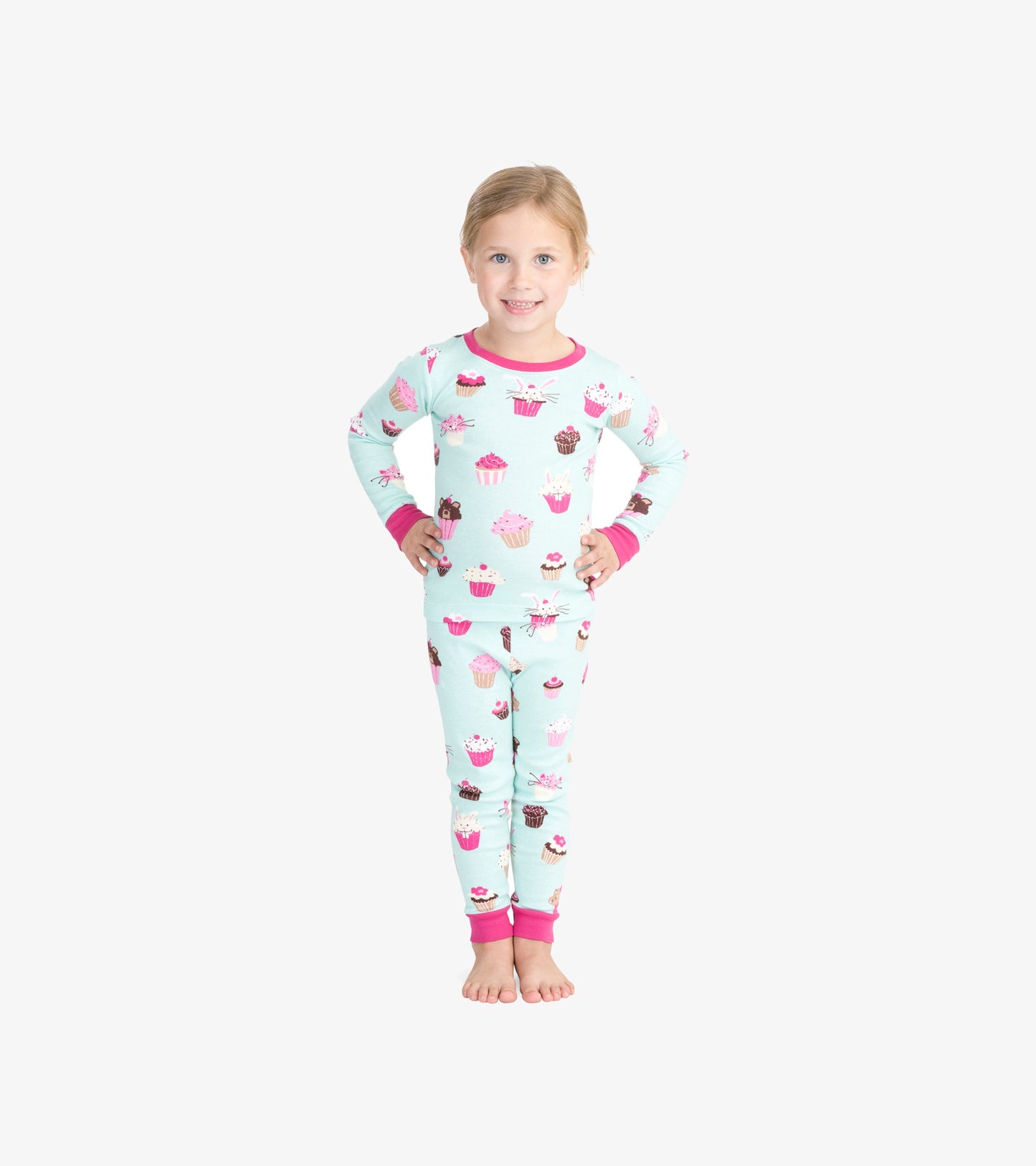 Cute Cupcakes Organic Cotton Pyjama Set Hatley