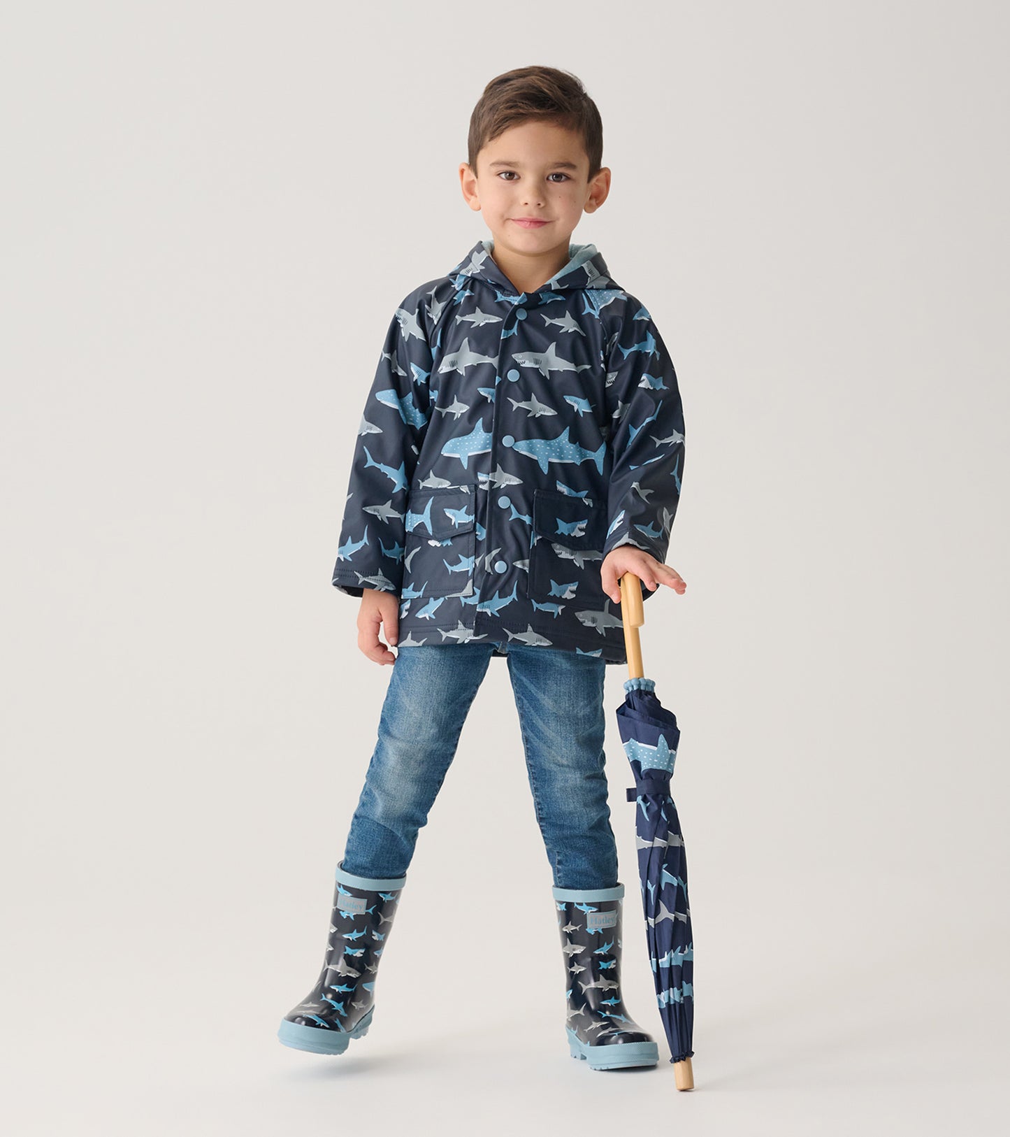 Shark Frenzy Raincoat