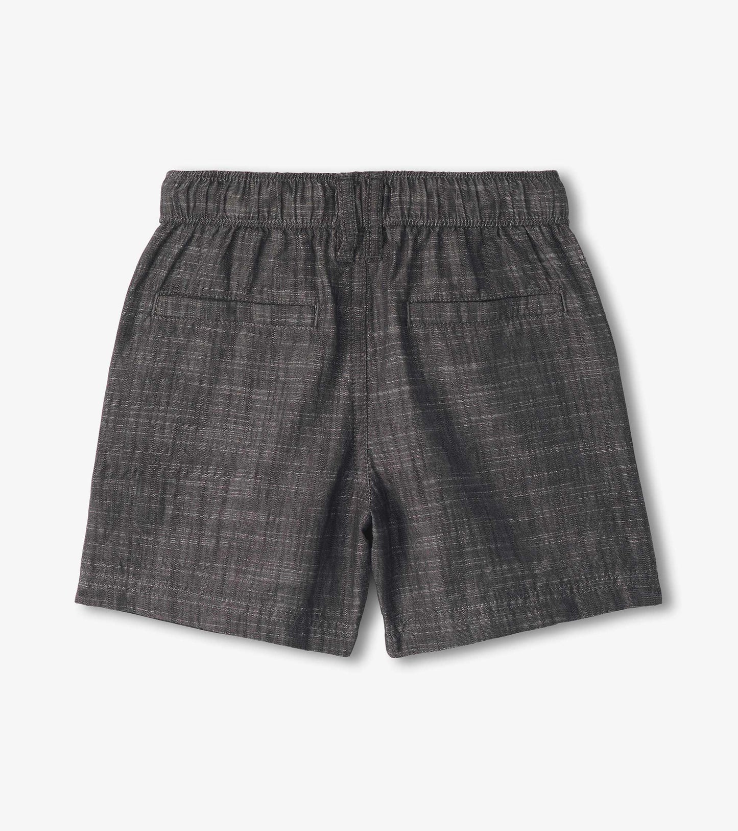 Boys Dark Grey Woven Shorts