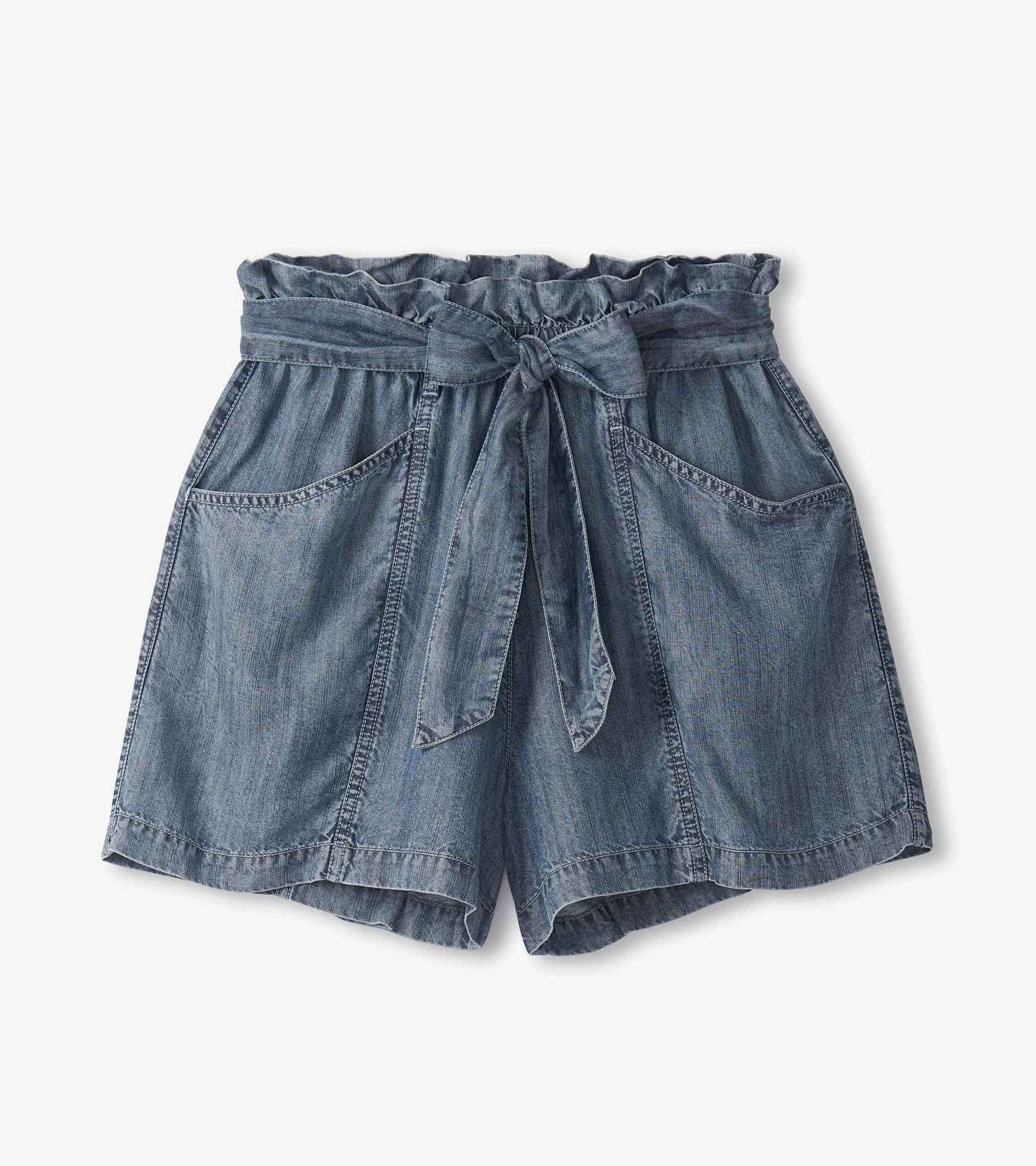 Cassie Shorts - Blue Acid Wash