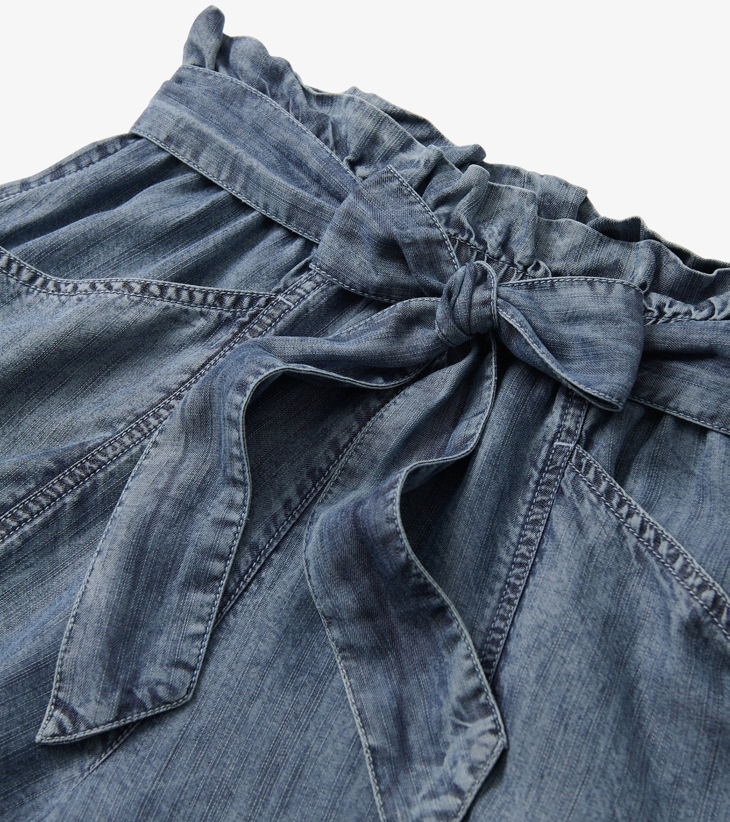 Cassie Shorts - Blue Acid Wash