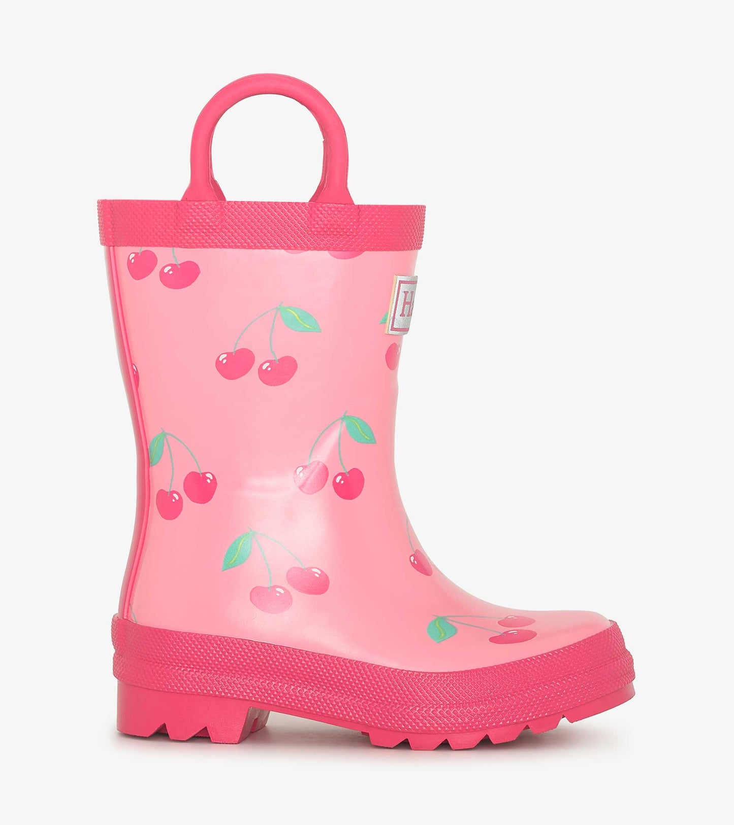 Girls Cherries Wellies with Handles