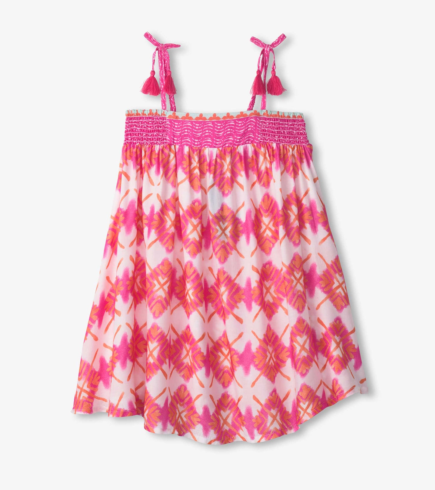 Girls Painted Sunburst Girls Floral Dress