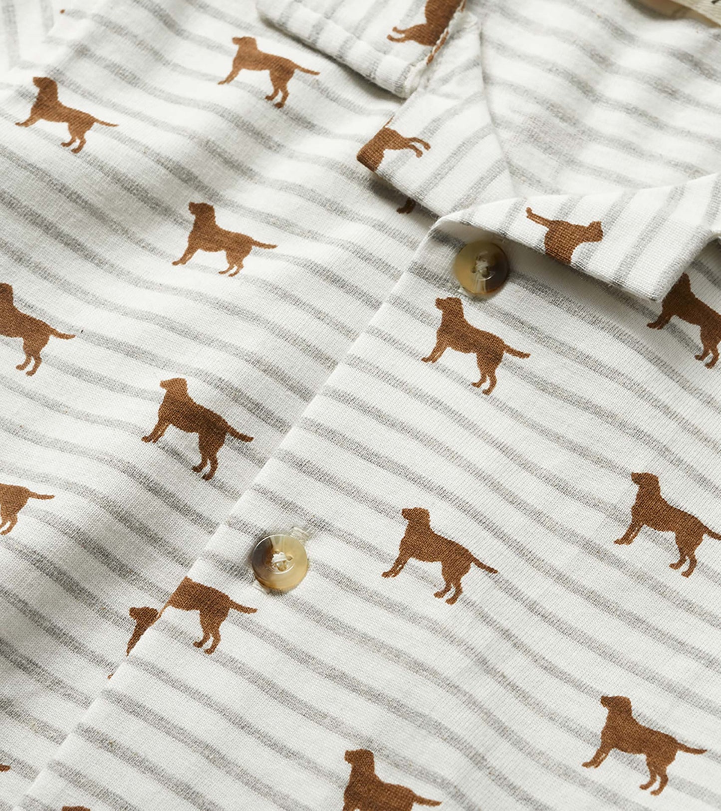 Baby & Toddler Boys Little Pups Jersey Button Down