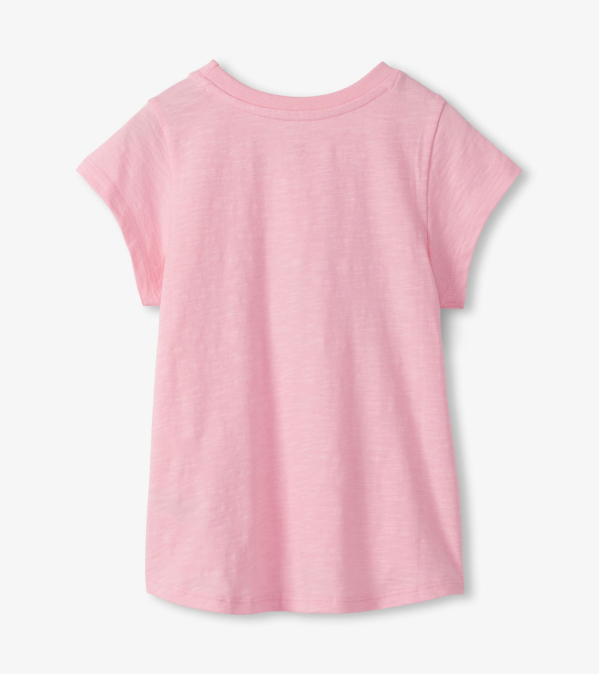 Girls Summer Palm Tie Front T-Shirt