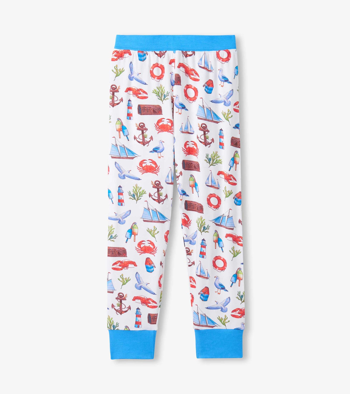 Boys Painted Seascape Bamboo Pyjama Set