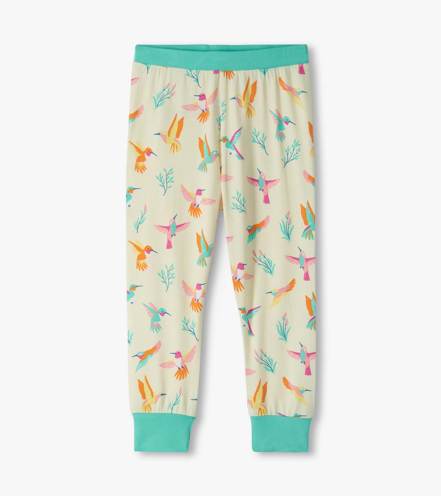 Girls Springtime Hummingbirds Bamboo Pyjama Set