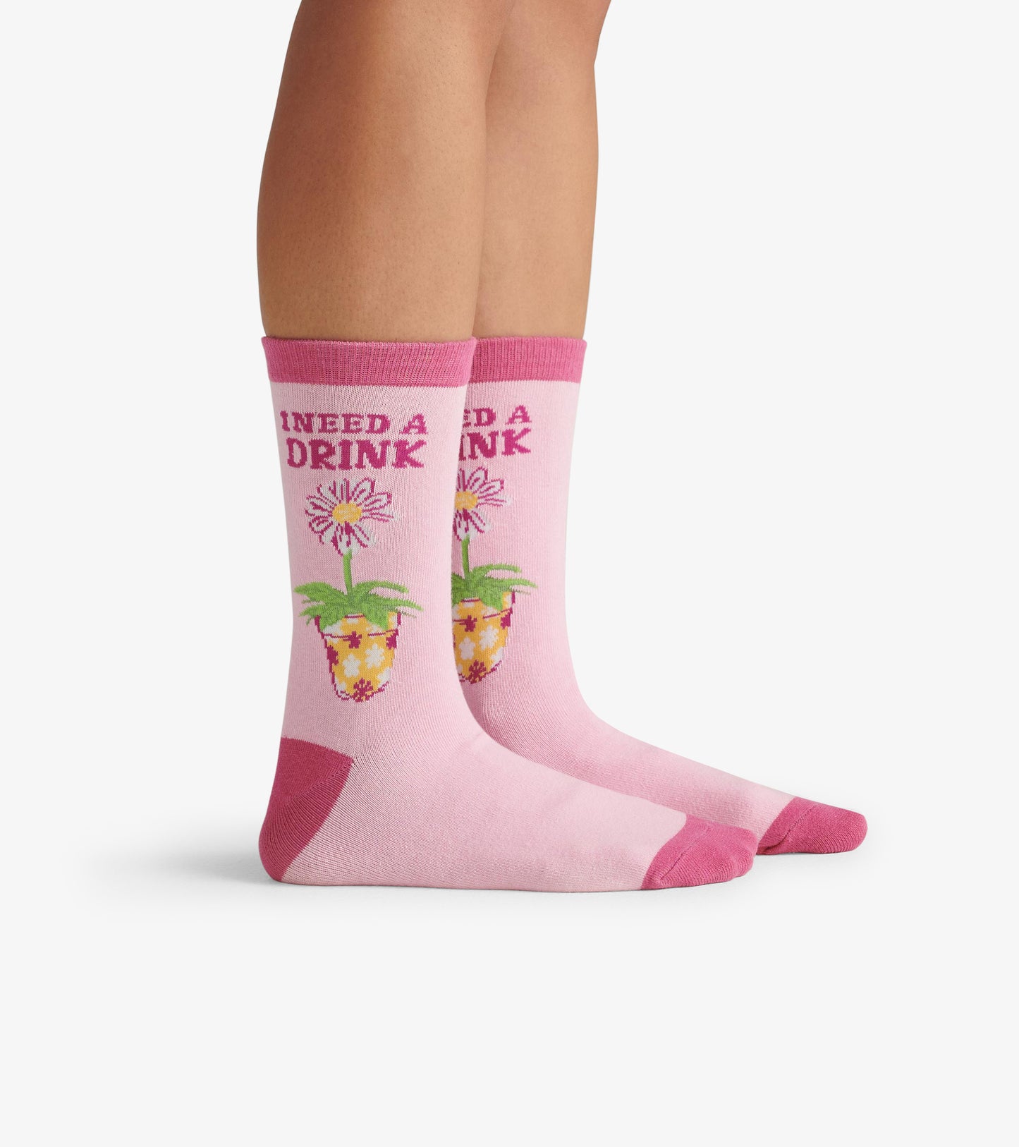 I Need A Drink Women's Crew Socks