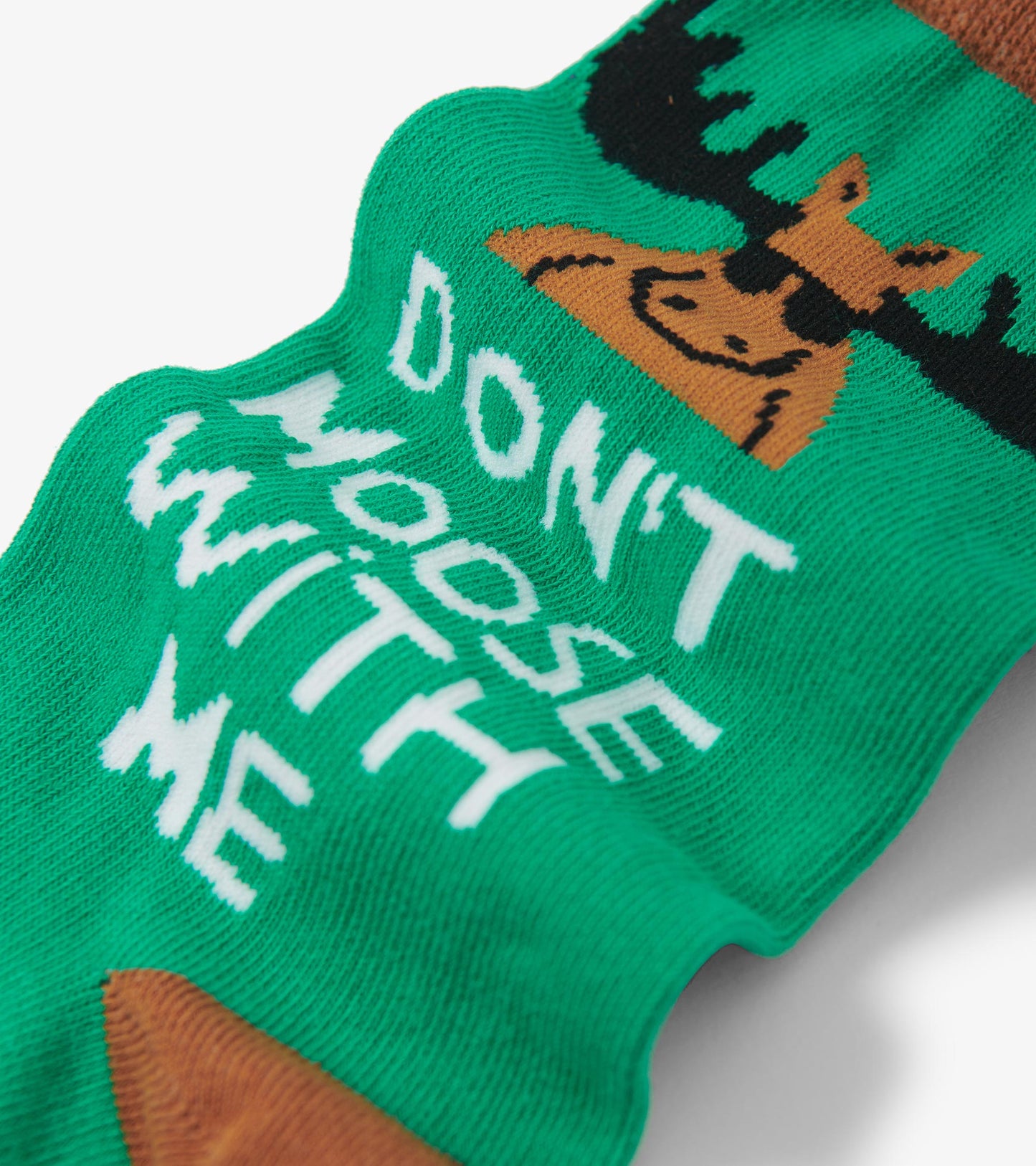 Don't Moose with Me Men's Crew Socks