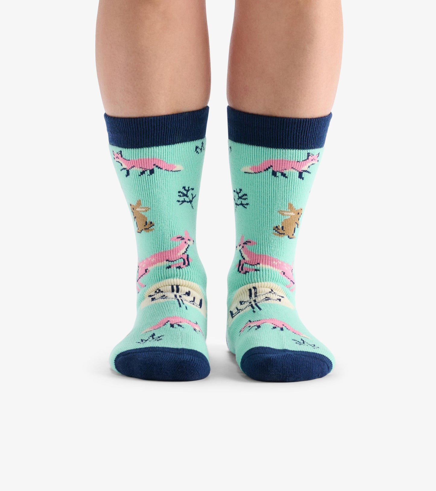 Women's Forest Animals Cozy Socks