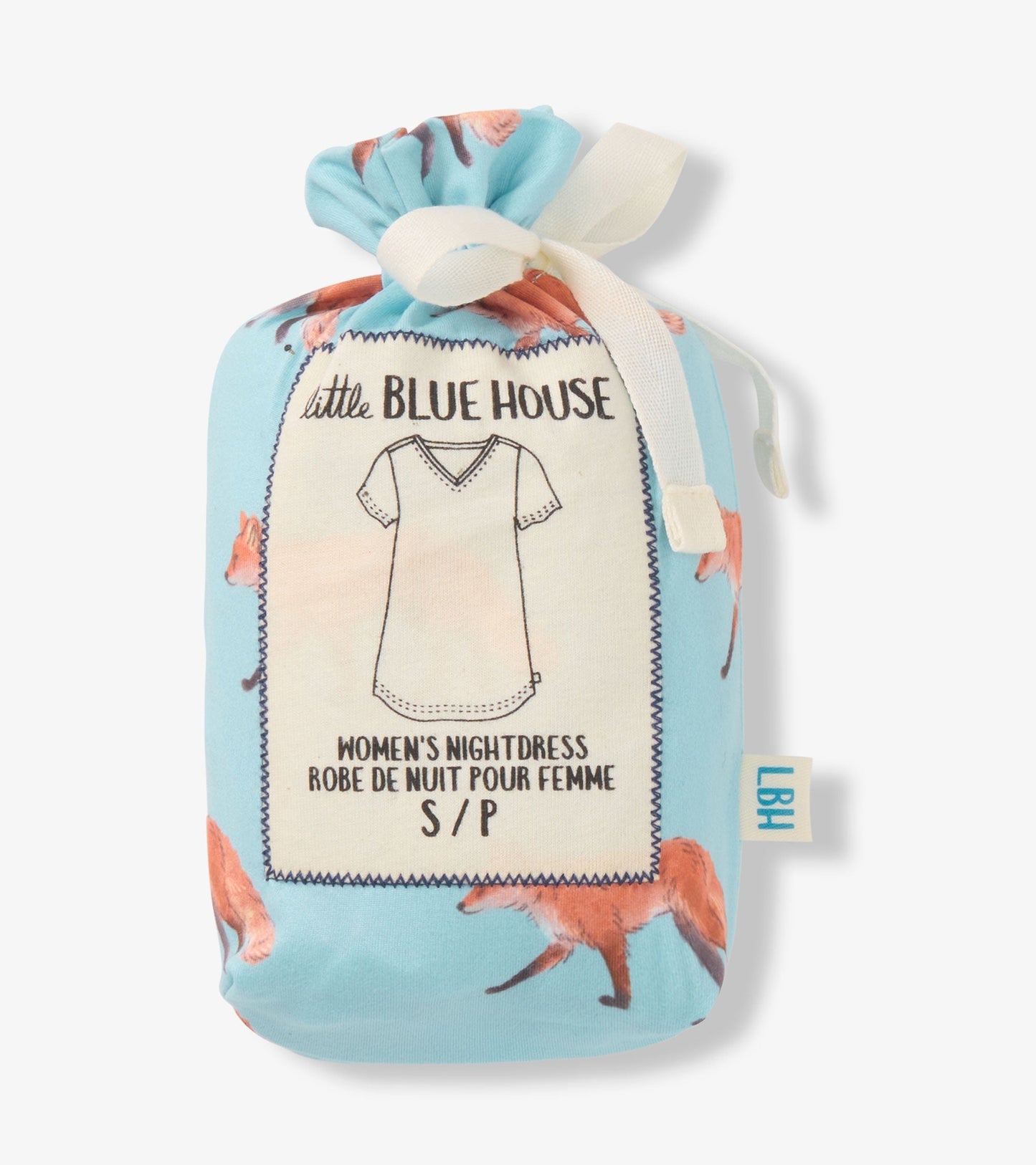 Women's Watercolour Foxes Nightdress