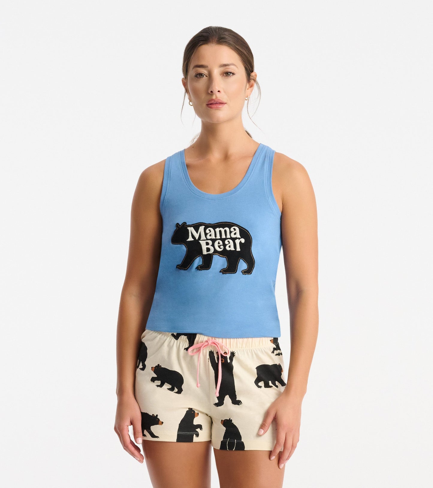 Women's Mama Bear Pajama Tank