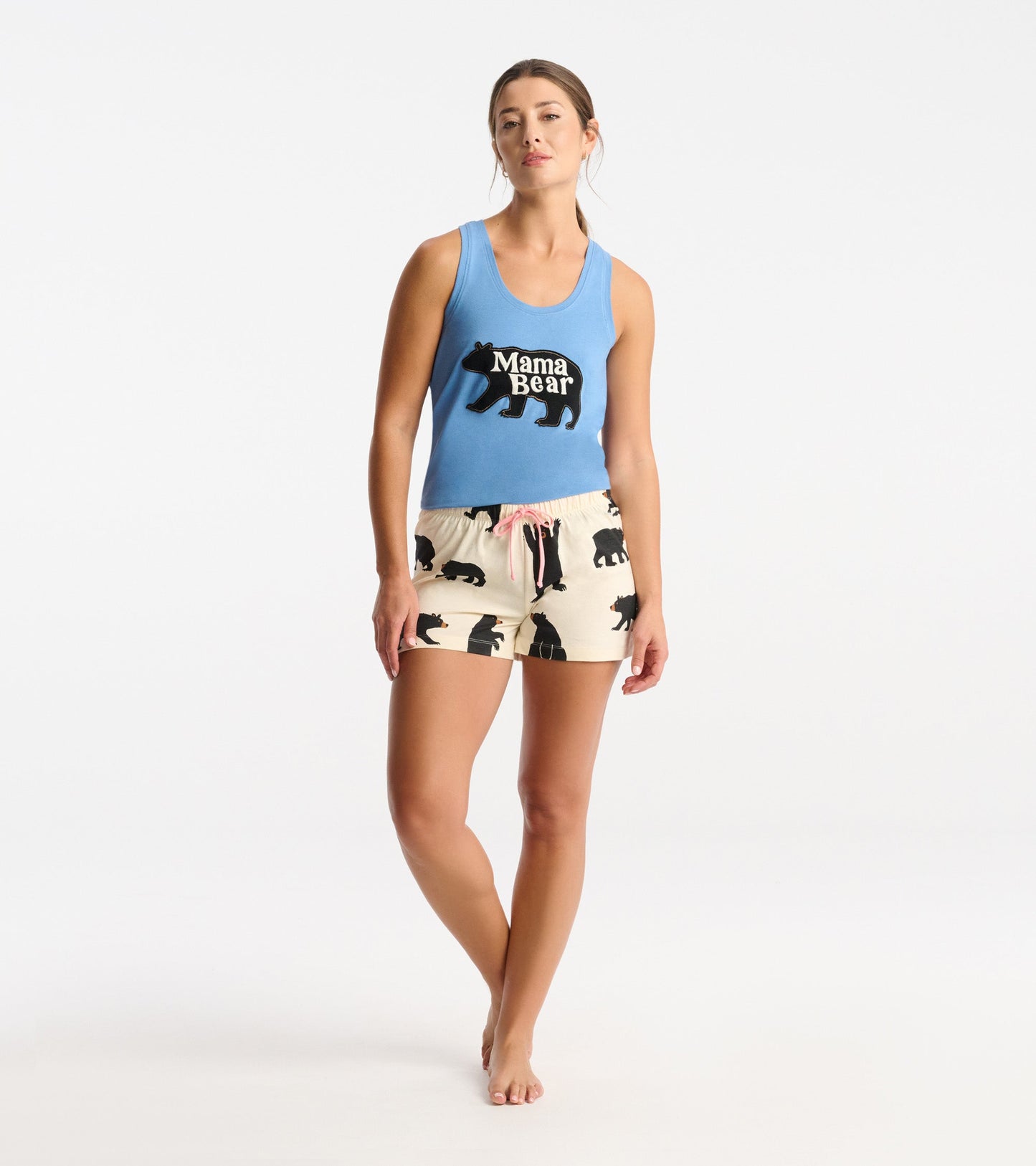 Women's Mama Bear Pajama Tank