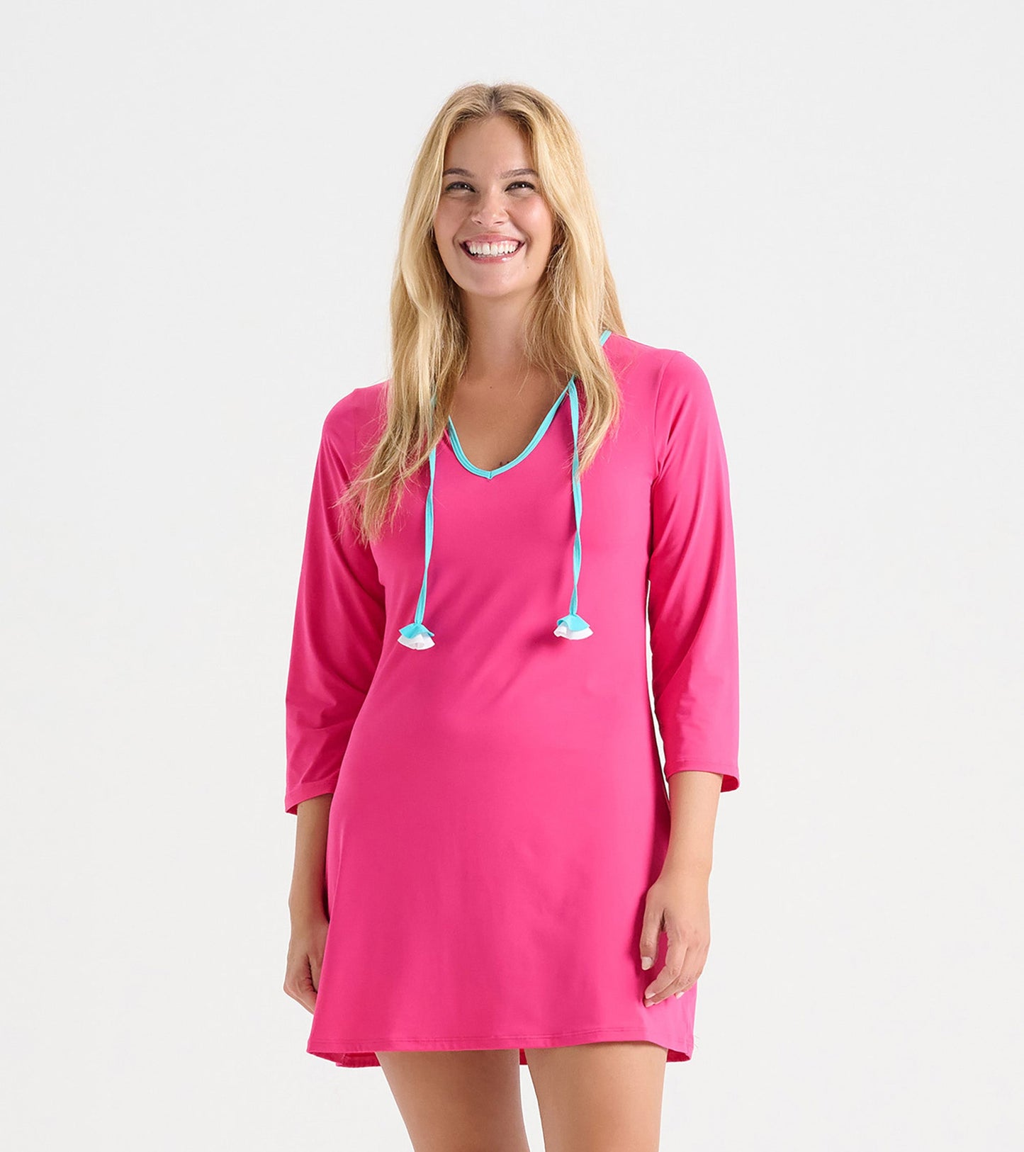 Women's Raspberry Sorbet Seaside Beach Dress Hatley Little Blue House