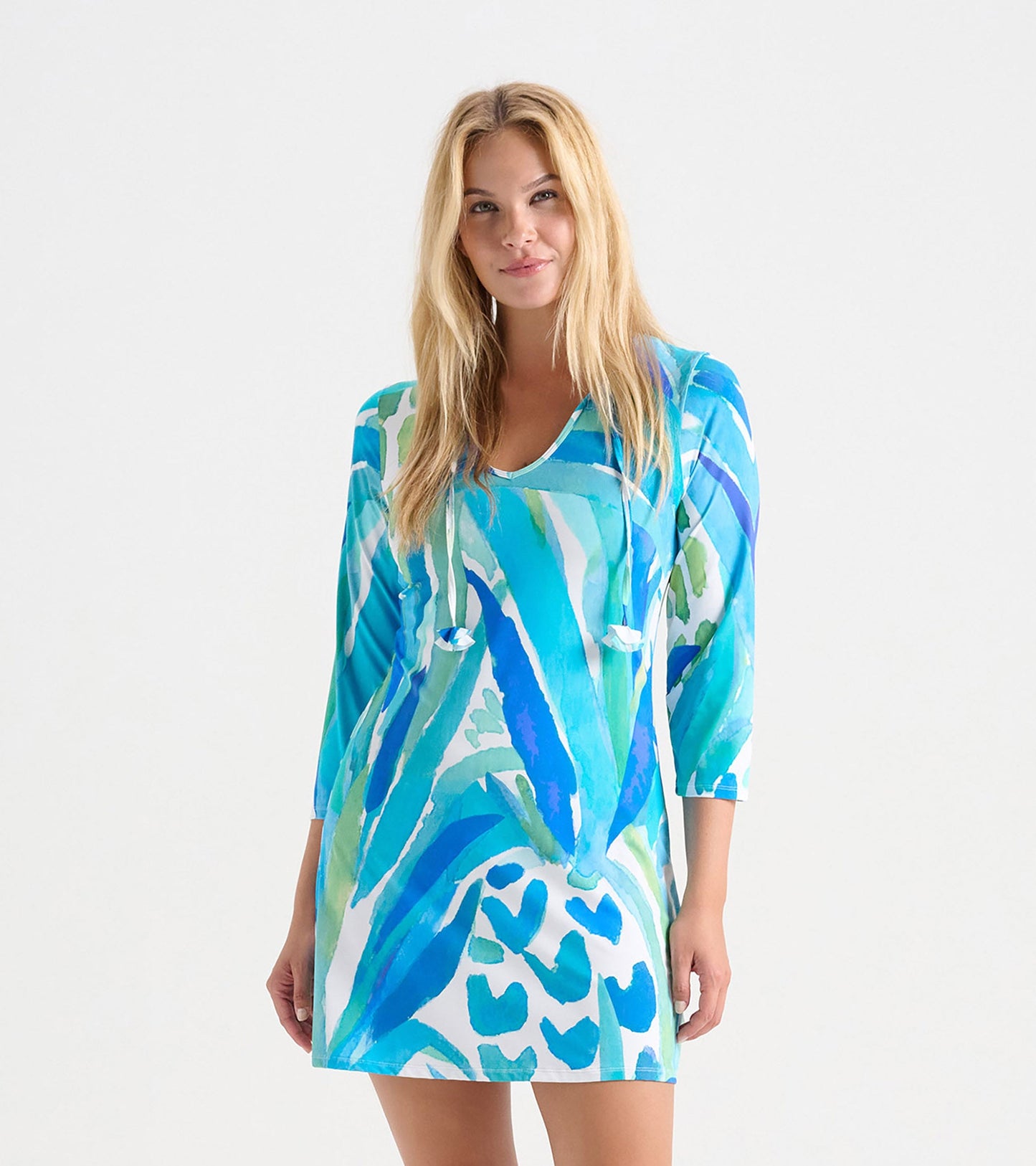 Women's Painted Pineapple Seaside Beach Dress Hatley Little Blue House