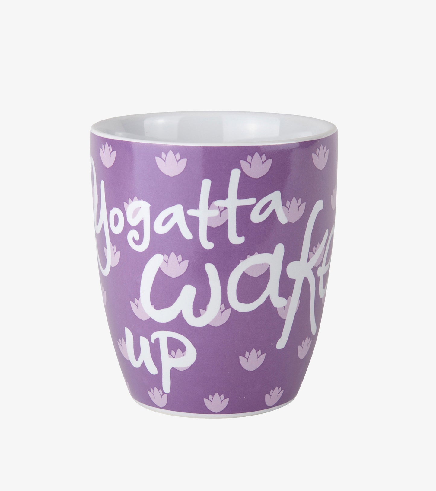 Yogatta Wake Up Curved Ceramic Mug