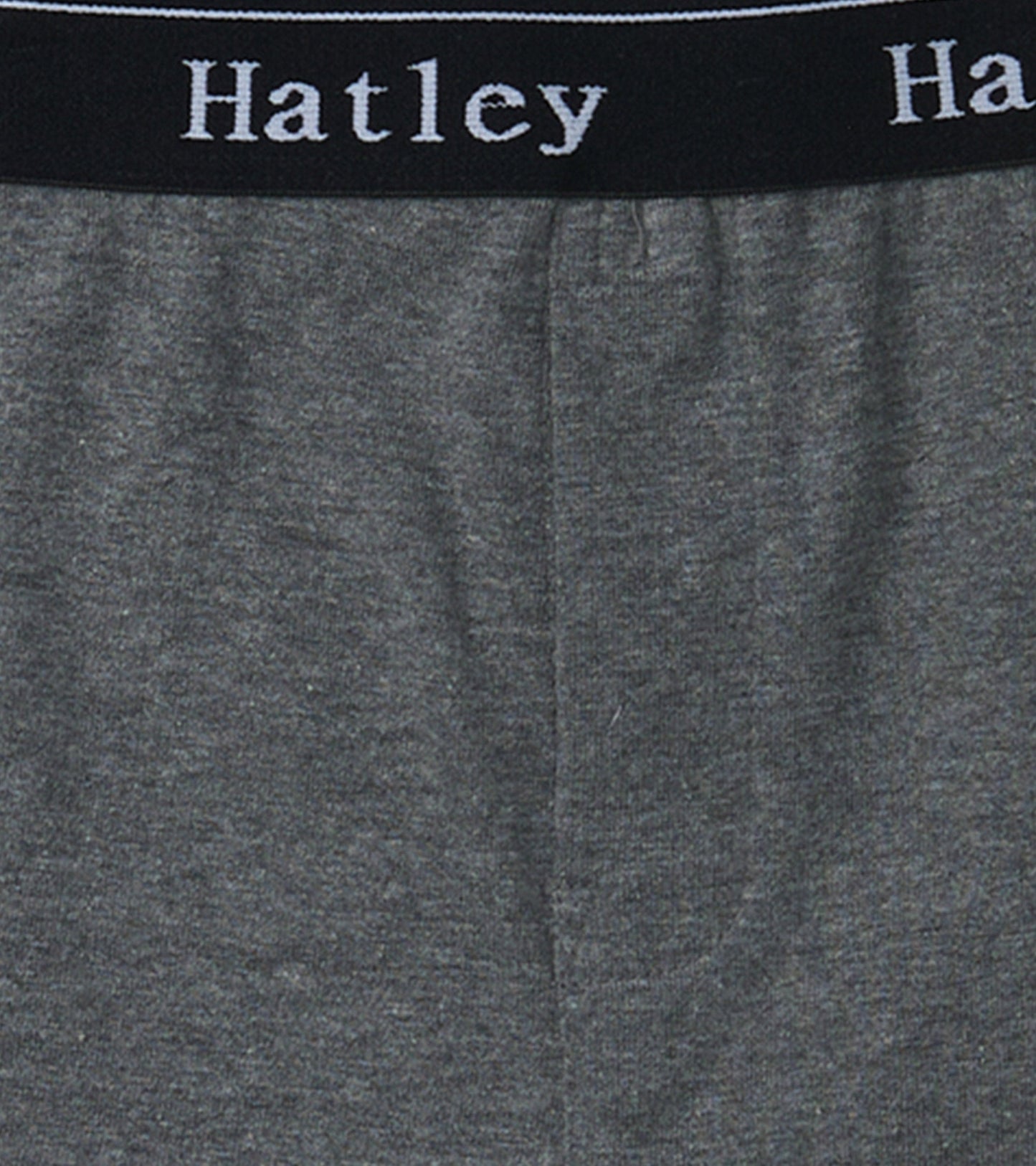 Gray boxer briefs with a black waistband, featuring a soft, stretchy fabric for comfort.