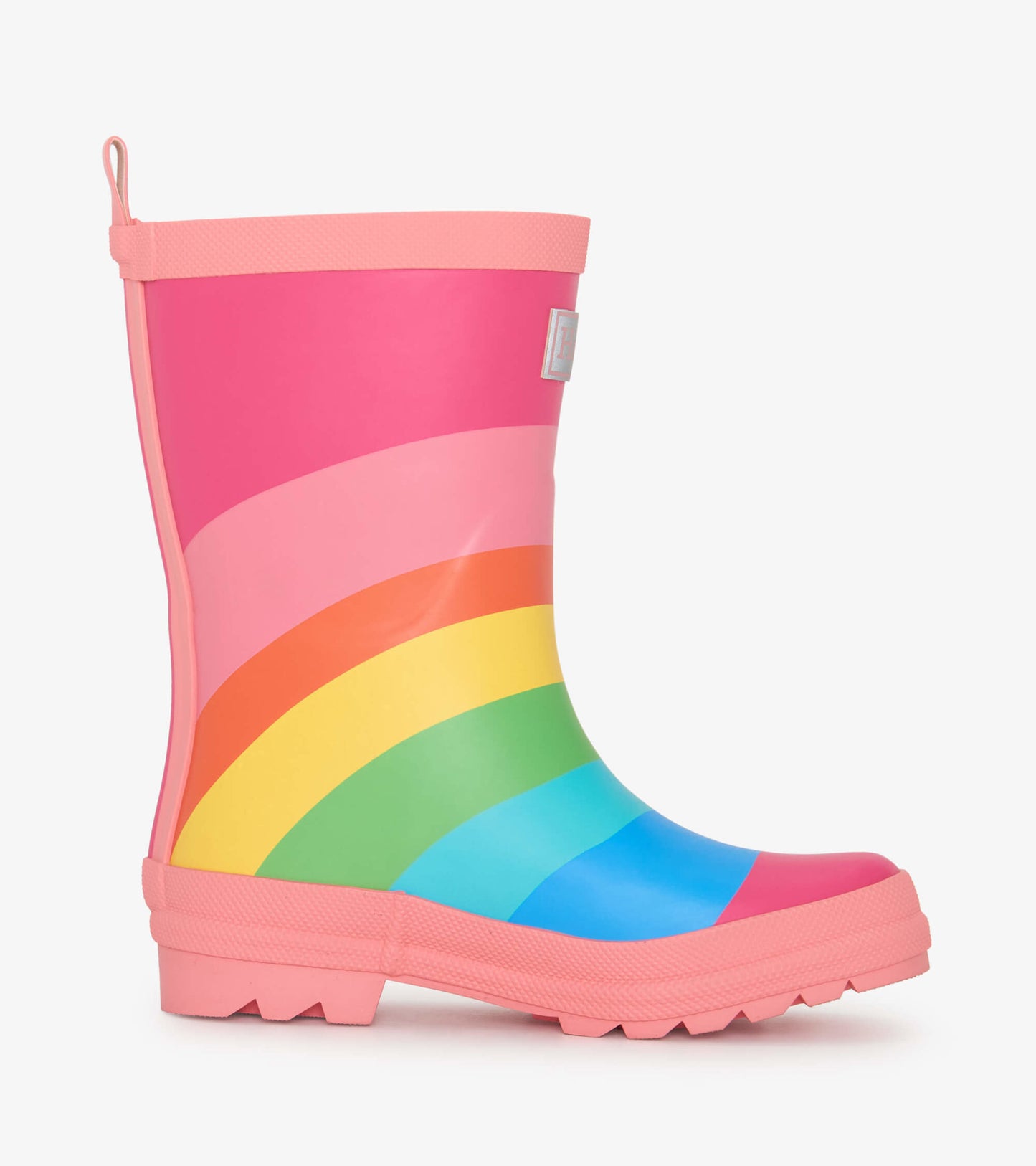 Girls Rainbow Matte Wellies